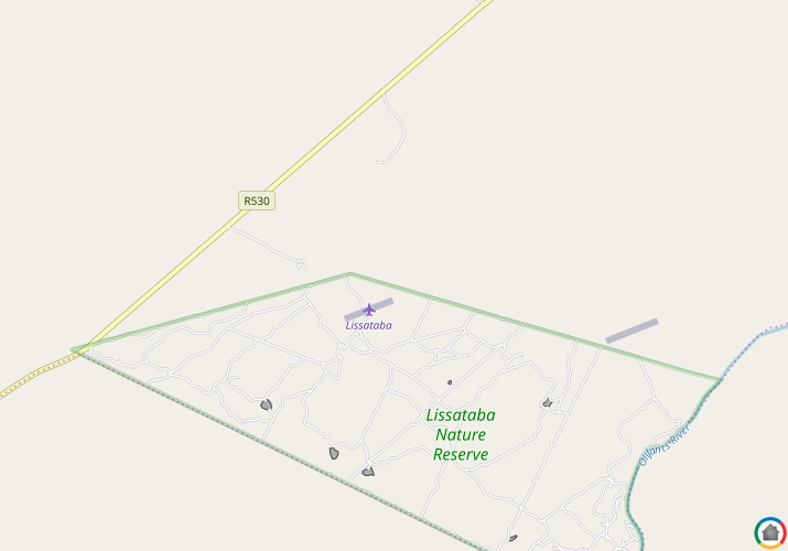 Map location of Maruleng A.H